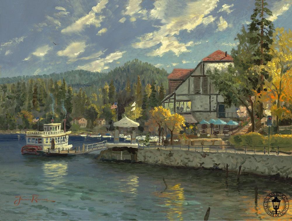 Thomas Kinkade lake arrowhead